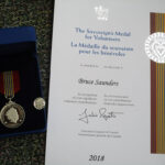 2018 Sovereign's Medal for Volunteers